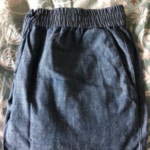 J. Crew Chambray Linen Pants